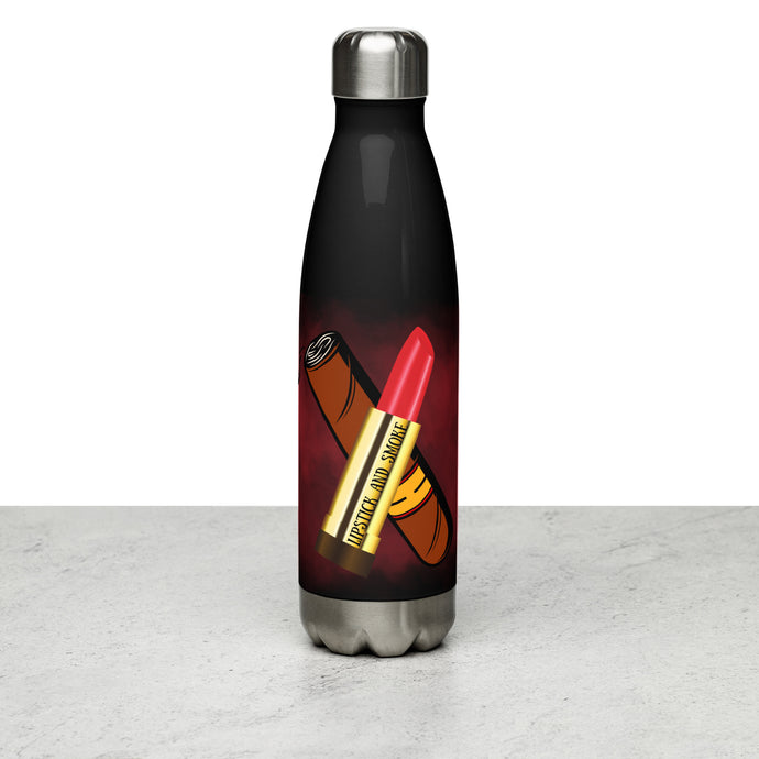 L&S Stainless steel water bottle-HottRed