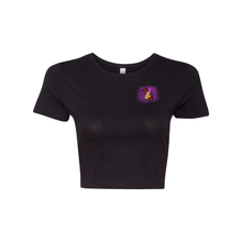 Load image into Gallery viewer, Crop Tee L&amp;S PuffPurple
