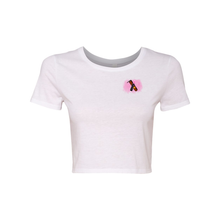 Load image into Gallery viewer, Crop Tee L&amp;S AshPinkk
